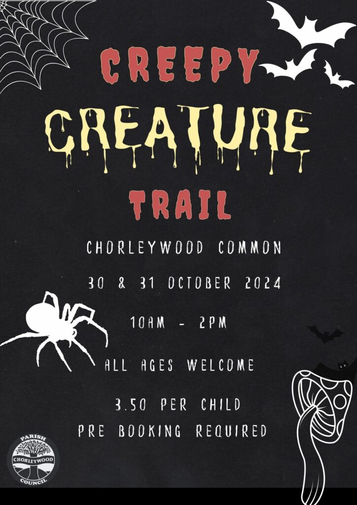 Creepy Creature Trail Poster